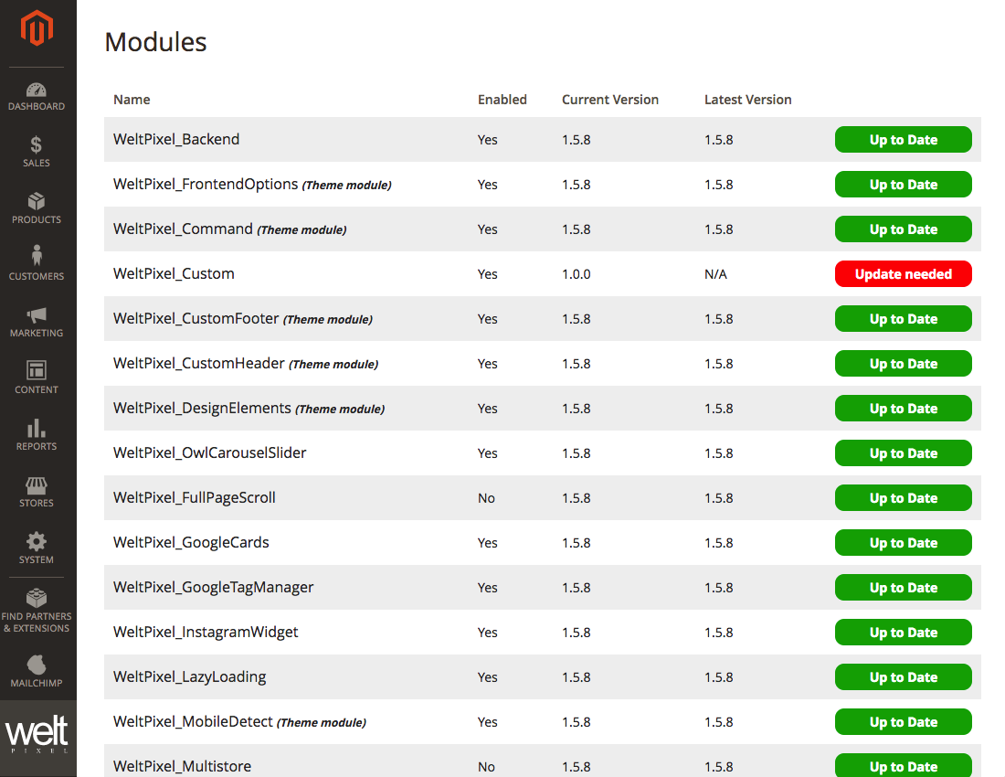 Dating module